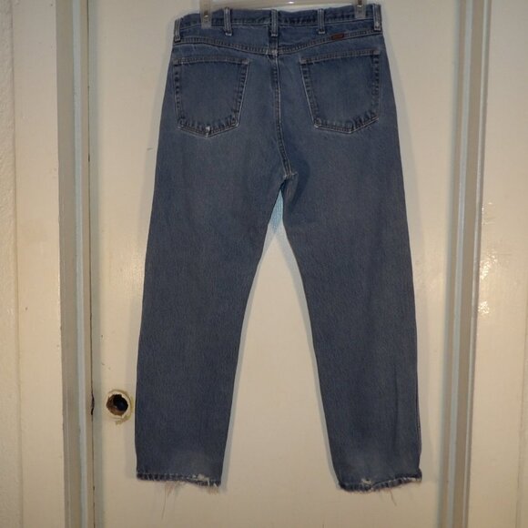 Rustler Distressed Well Worn Jeans Sz 36/30 - Picture 5 of 6